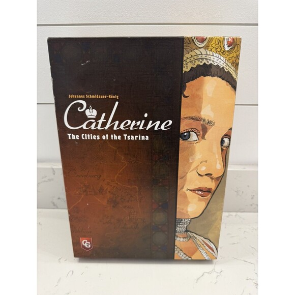 Catherine: Cities of the Tsarina Board Game Capstone Games 100% Complete - Picture 2 of 8
